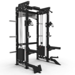 power rack with dual pulley