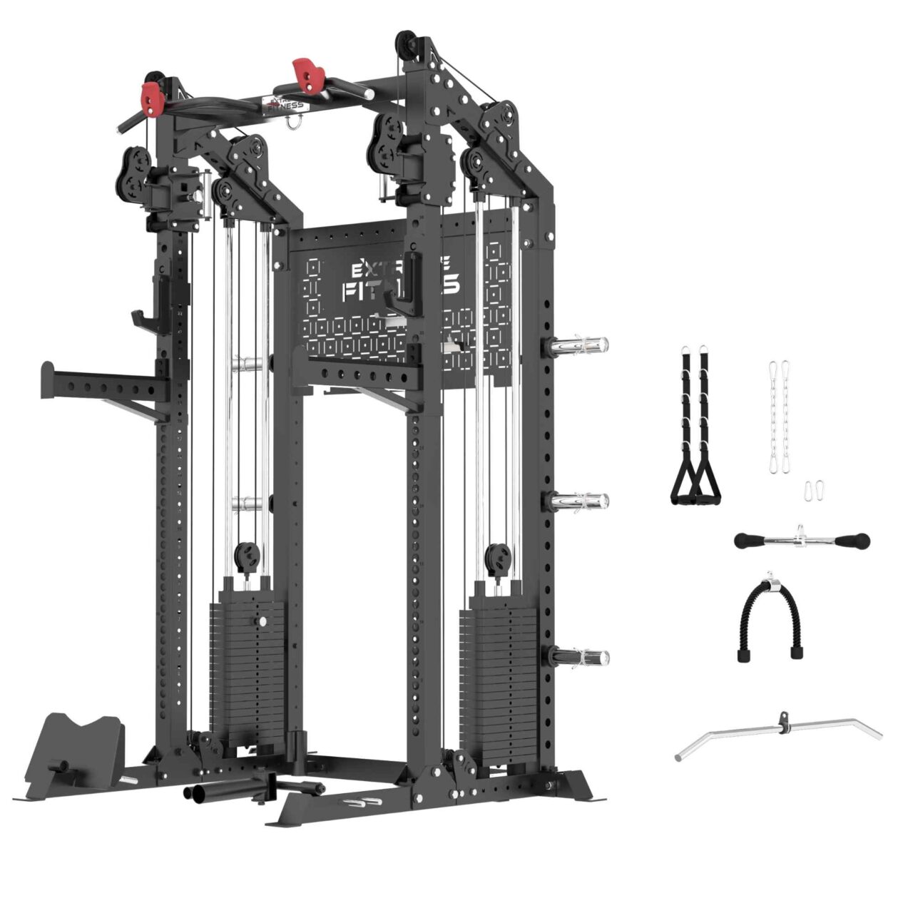 EXTREME FITNESS EX-1000 MULTI FUNCTIONAL CABLE RACK - Extreme Fitness