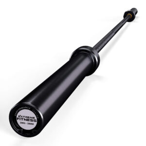 THE EXTREME FITNESS 7FT OLYMPIC BARBELL 20KG – BLACK