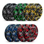 camo rubber bumper plates