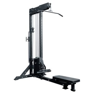 EXTREME FITNESS COMMERCIAL LAT PULLDOWN / LOW ROW MACHINE ADJUSTABLE SEAT