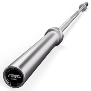 EXTREME FITNESS 7FT OLYMPIC TRAINING BARBELL 20KG – CHROME