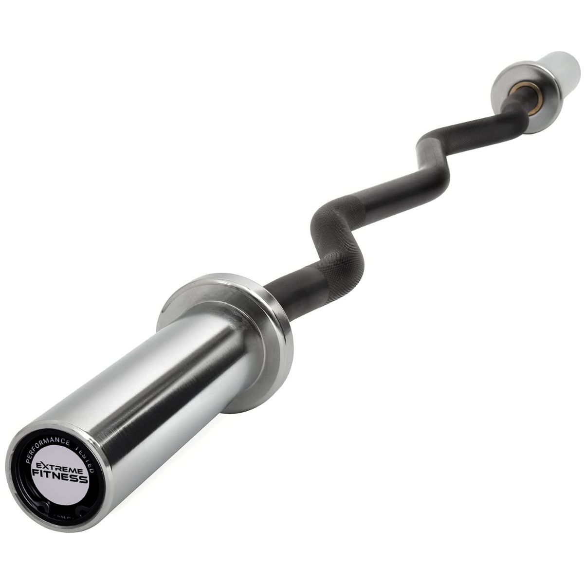 Extreme Fitness 30mm Black EZ Bar - 10kg for Strength