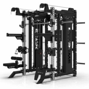 EXTREME FITNESS EX-4000 POWER RACK WITH SMITH BAR (SHORT)