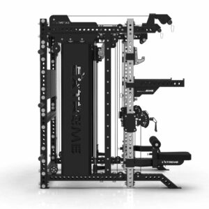 EXTREME FITNESS EX-4000 POWER RACK WITH SMITH BAR (SHORT)