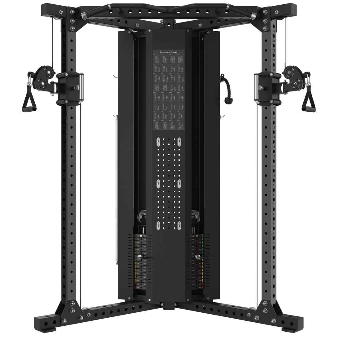 Extreme Fitness Dual Adjustable Cable Pulley Machine | Extreme Fitness Model reference · choose options at retailer