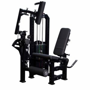 EXTREME FITNESS SEATED LEG CURL & EXTENSION MACHINE – 110KG WEIGHT STACK | 3 IN 1 FUNCTION