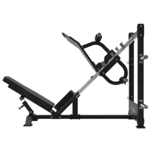 Leg press side view