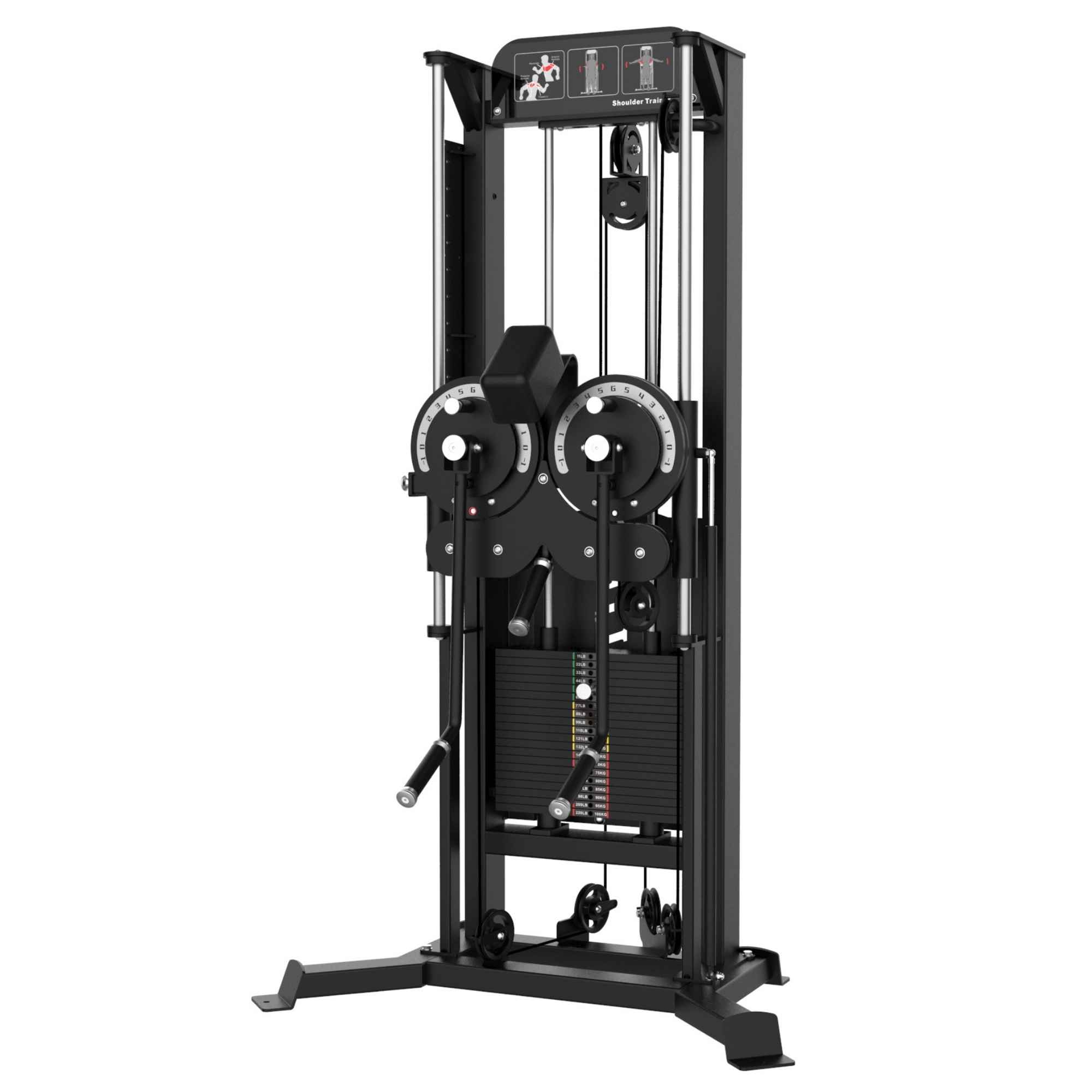 Extreme Fitness EXTREME FITNESS STANDING MULTI-FLIGHT MACHINE 120KG WEIGHT STACK ONYX SERIES - Extreme Fitness Model reference · choose options at retailer