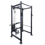 light commercial rack with pulley system