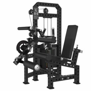 EXTREME FITNESS SEATED LEG CURL & EXTENSION MACHINE – 120KG WEIGHT STACK | DUAL FUNCTION