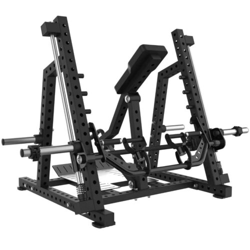 Extreme Fitness Plate Loaded Smith Back Row Machine