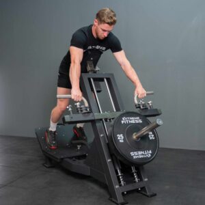 EXTREME FITNESS ADJUSTABLE PLATE LOADED T-BAR SMITH ROW