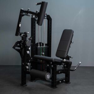 EXTREME FITNESS SEATED LEG CURL & EXTENSION MACHINE – 110KG WEIGHT STACK | 3 IN 1 FUNCTION