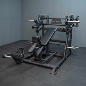 EXTREME FITNESS CONVERGING PLATE LOADED INCLINE CHEST PRESS
