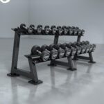Round Dumbbells 2.5-25kg sets and Rack