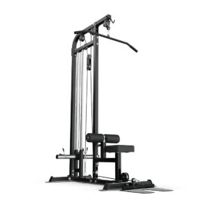 EXTREME FITNESS PLATE LOADED LAT PULLDOWN/LOW ROW MACHINE 2.0