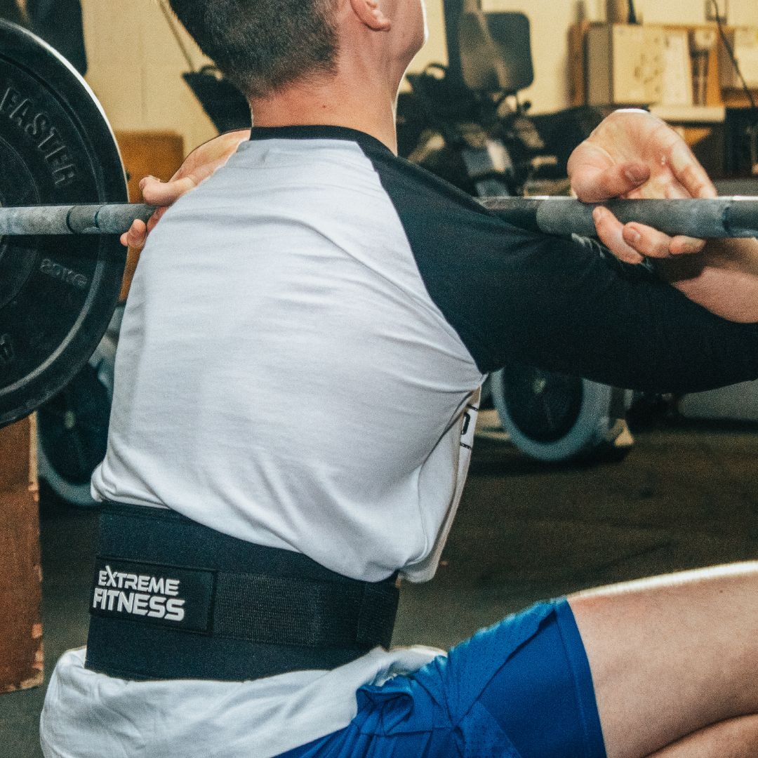 Premium Neoprene Weight Lifting Belt with Chain for Enhanced Performance
