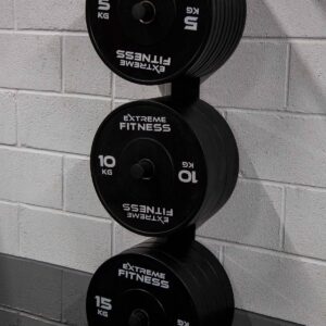 EXTREME FITNESS BUMPER PLATE WALL MOUNT