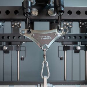 EXTREME FITNESS DOUBLE TO SINGLE CABLE CONNECTOR