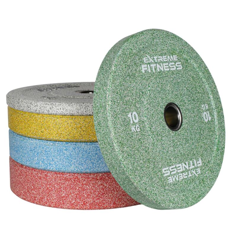 extreme fitness impact bumper plates