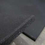 rubber gym flooring mats 1m x 1m. 20mm thickness