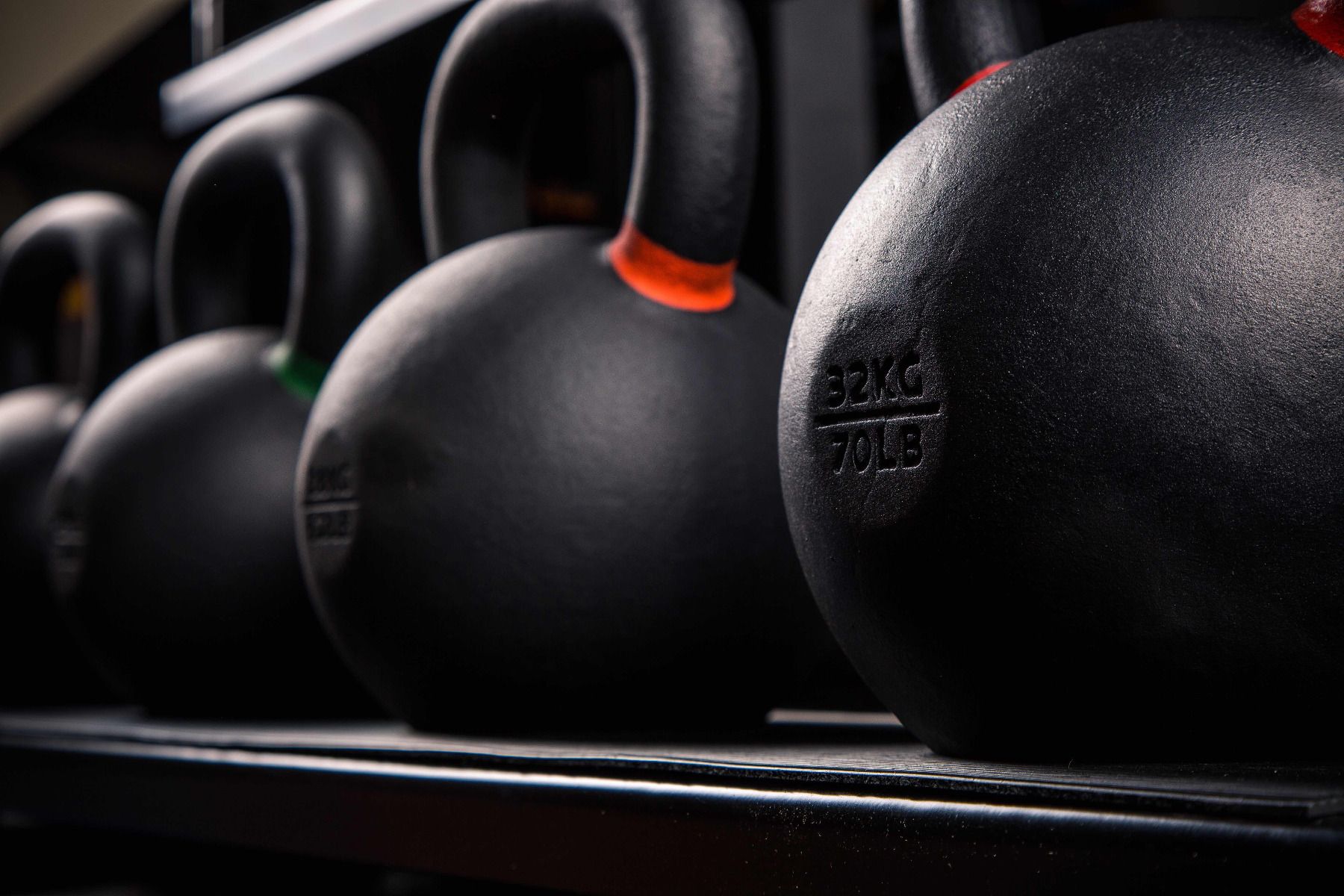 EXTREME FITNESS CAST IRON KETTLEBELL AND RACK PACKAGE Extreme Fitness