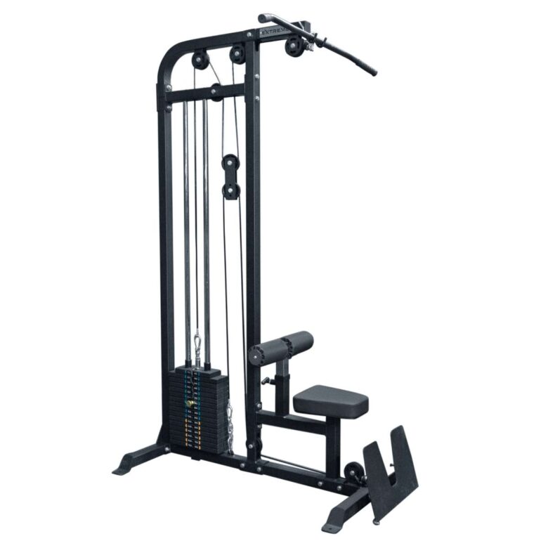 lat pulldown machine weight stack