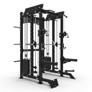 EXTREME FITNESS EX-4000 POWER RACK WITH SMITH BAR AND 120KG DUAL WEIGHT STACKS