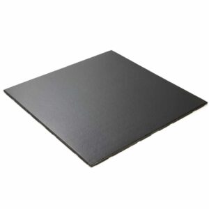 RUBBER GYM MATS PREMIUM FLOORING 1M X 1M X 20MM