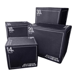 EXTREME FITNESS 3 IN 1 SOFT FOAM PLYO BOXES