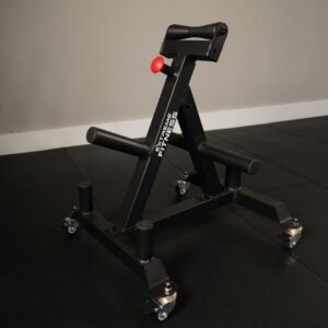 EXTREME FITNESS LANDMINE STAND WITH WEIGHT STORAGE