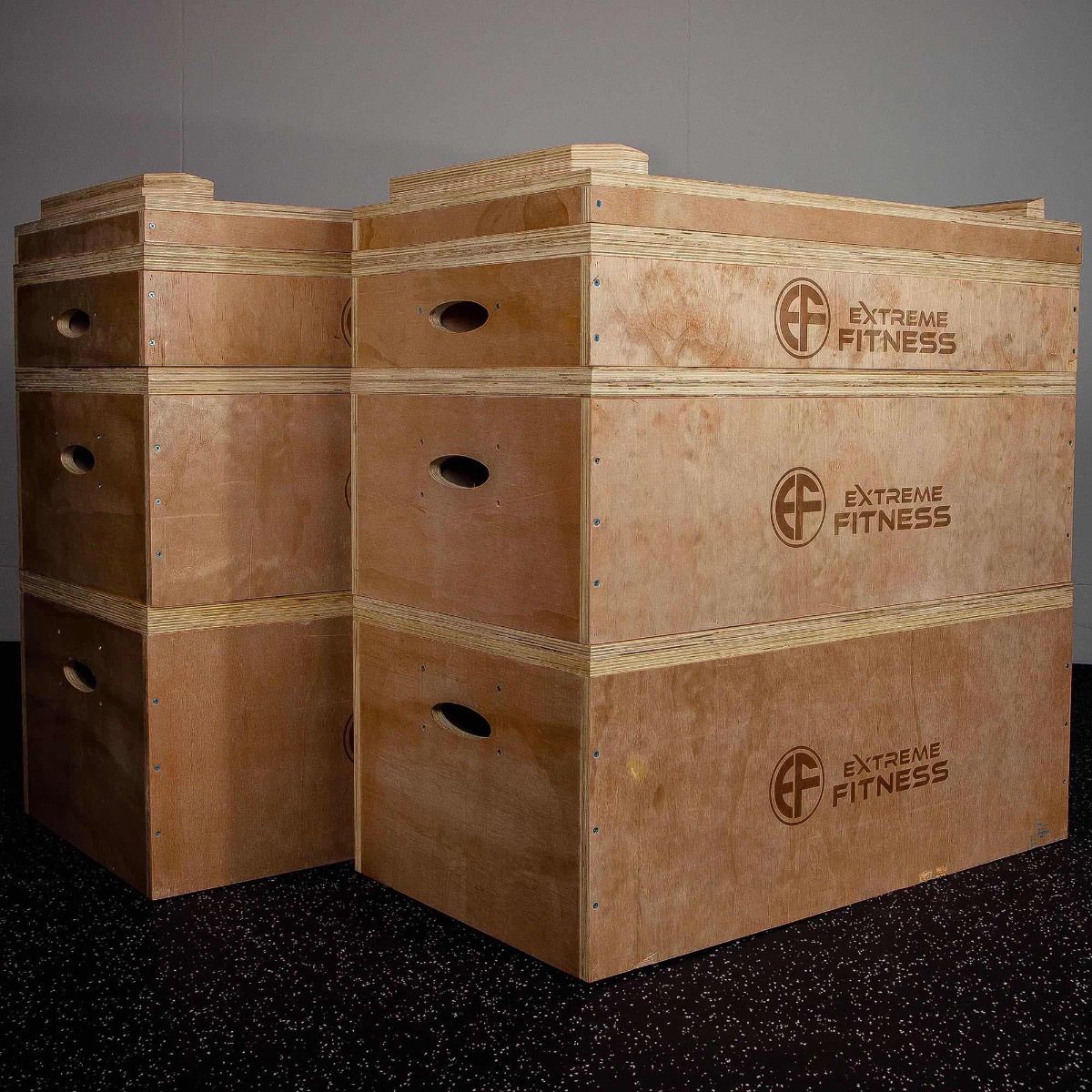 EXTREME FITNESS WOODEN JERK BLOCKS