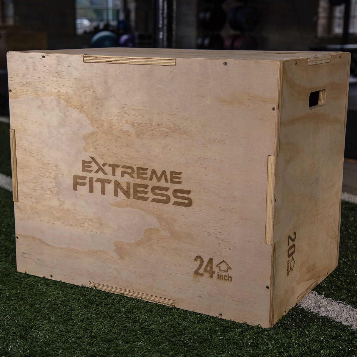 EXTREME FITNESS 3 IN 1 WOODEN PLYO BOX 30